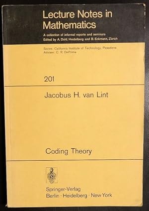 Seller image for Coding Theory (Lecture Notes in Mathematics) for sale by GuthrieBooks
