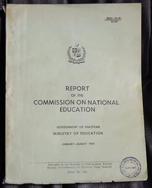 Immagine del venditore per Report of the Commission on National Education venduto da GuthrieBooks