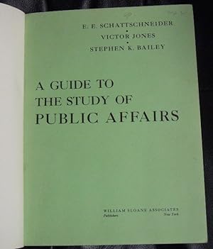 Image du vendeur pour A Guide to the Study of Public Affairs mis en vente par GuthrieBooks