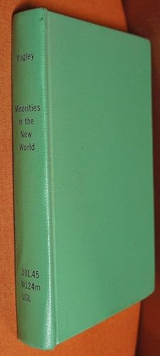 Bild des Verkufers fr Minorities in the New World. Six Case Studies zum Verkauf von GuthrieBooks