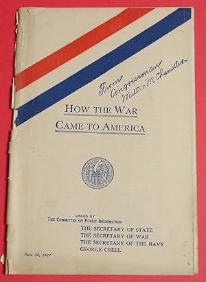 Seller image for How the War Came to America for sale by GuthrieBooks