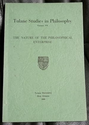 Bild des Verkufers fr The Nature of the Philosophical Enterprise (Tulane Studies in Philosophy) zum Verkauf von GuthrieBooks