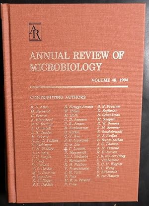 Seller image for Annual Review of Microbiology: 1994 for sale by GuthrieBooks