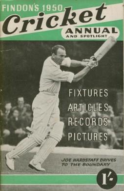 Bild des Verkufers fr Findon's Cricket Annual 1950 zum Verkauf von Sportspages