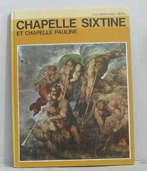 Bild des Verkufers fr Chapelle sixtine et chapelle pauline zum Verkauf von crealivres