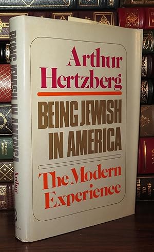 Seller image for BEING JEWISH IN AMERICA Signed 1st for sale by Rare Book Cellar