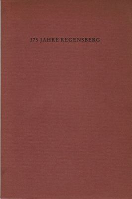 375 Jahre Regensberg - Eine Festgabe. Annette von Droste-Hülshoff: Des alten Pfarrers Woche.