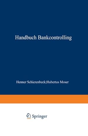 Immagine del venditore per Handbuch Bankcontrolling venduto da AHA-BUCH GmbH