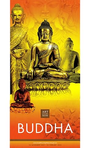 Bild des Verkufers fr Buddha (Art Gallery of New South Wales Exhibition Poster) zum Verkauf von Diatrope Books