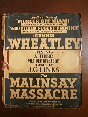 Immagine del venditore per THE MALINSAY MASSACRE venduto da Uncle Peter's Books