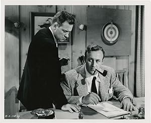 Imagen del vendedor de The Dark Past (Three photographs from the 1948 film noir) a la venta por Royal Books, Inc., ABAA