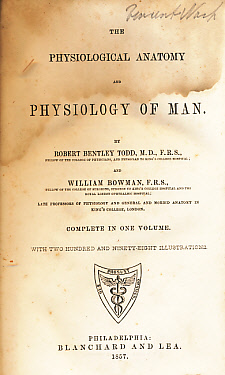 Seller image for The Physiological Anatomy and Physiology of Man. Complete in One Volume for sale by Barter Books Ltd