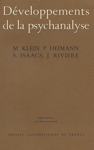 Seller image for Dveloppements de la psychanalyse for sale by Pare Yannick