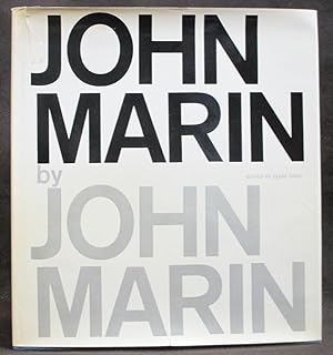 Imagen del vendedor de John Marin by John Marin a la venta por Exquisite Corpse Booksellers