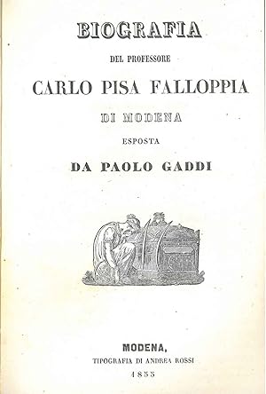 Biografia del professore Carlo Pisa Falloppia