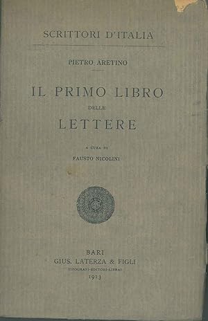 Il primo libro delle lettere A cura di F. Nicolini