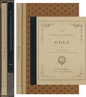 Seller image for Rules of The Thistle Golf Club and A Few Rambling Remarks on Golf 2 Volumes for sale by Good Books In The Woods