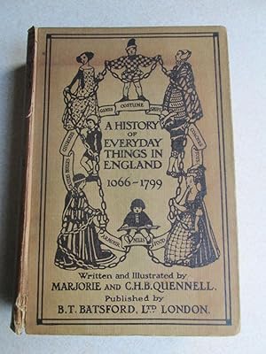 A History of Everday Things In England 1066-1799