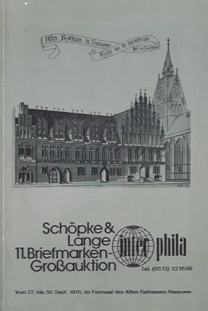 SCHÖPKE & LANGE Interphila 11. Briefmarken Grossauktion - Vom 27. bis 30. September 1978