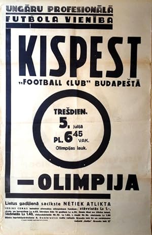 Kispest - Olimpija