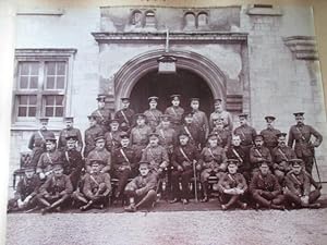 Royal Garrison Artillery. Officers Present at Colonel Dalton's Farewell Parade at Plymouth Citade...