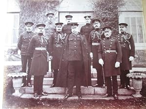 Lt General Sir William Butler GCB with His Staff Officers of Western Command 1905. A Very Handsom...