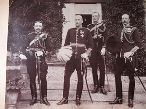 Sir John Leach KCVO, RA Commanding Coast Defences, Plymouth 1907. A Good Vintage Portrait with Staff