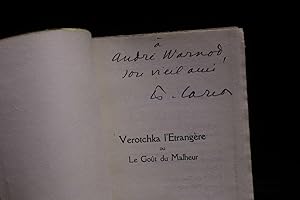 Image du vendeur pour Verotchka l'trangre ou le got du malheur mis en vente par Librairie Le Feu Follet