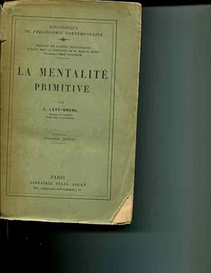 Image du vendeur pour La Mentalite Primitive: Quatrieme Edition mis en vente par Orca Knowledge Systems, Inc.