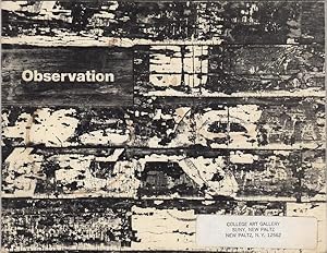 Bild des Verkufers fr Observation. A Magazine of the Visual Arts. Spring 1968 zum Verkauf von Kaaterskill Books, ABAA/ILAB