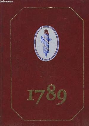 Image du vendeur pour 1789. mis en vente par Le-Livre