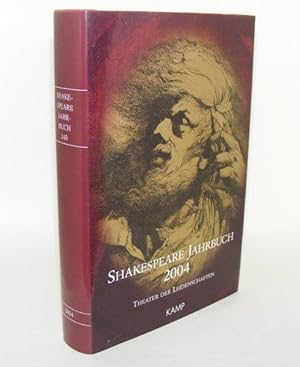 Bild des Verkufers fr DEUTSCHE SHAKESPEARE-GESELLSCHAFT WEST Shakespeare Jahrbuch 2004 Band 140 zum Verkauf von Rothwell & Dunworth (ABA, ILAB)