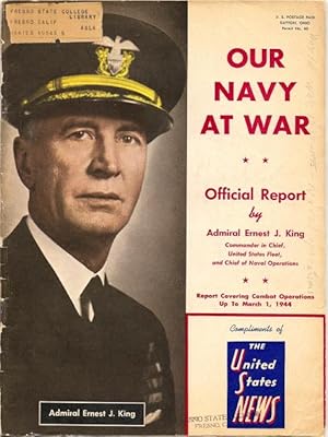 Bild des Verkufers fr Our Navy at War: A Report to the Secretary of the Navy zum Verkauf von Florida Mountain Book Co.