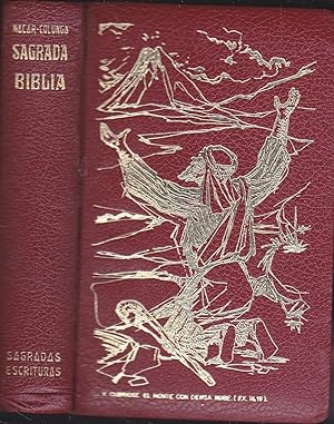 SAGRADA BIBLIA Versión directa de las Lenguas Originales 23ªEDICION -Ilustrado con 24 láminas col...