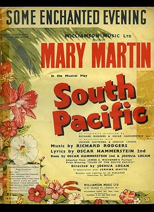 Immagine del venditore per Some Enchanted Evening from South Pacific [Vintage Piano Sheet Music] venduto da Little Stour Books PBFA Member