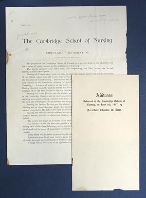 The CAMBRIDGE SCHOOL Of NURSING. Circular and Address
