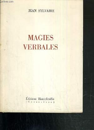 Imagen del vendedor de MAGIES VERBALES a la venta por Le-Livre