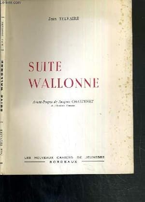 Imagen del vendedor de SUITE WALLONNE a la venta por Le-Livre