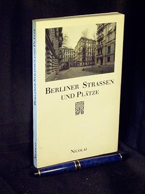 Bild des Verkufers fr Berliner Strassen und Pltze - zum Verkauf von Erlbachbuch Antiquariat
