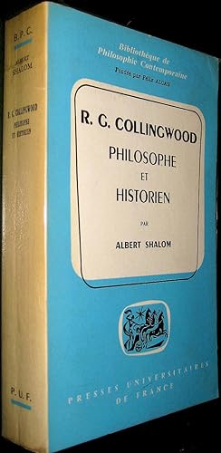 Immagine del venditore per R.G. Collingwood philosophe et historien. venduto da Le Chemin des philosophes