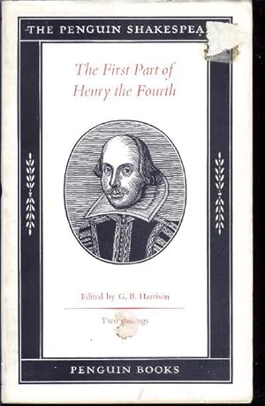 Seller image for The First Part of Henry the Fourth for sale by John McCormick