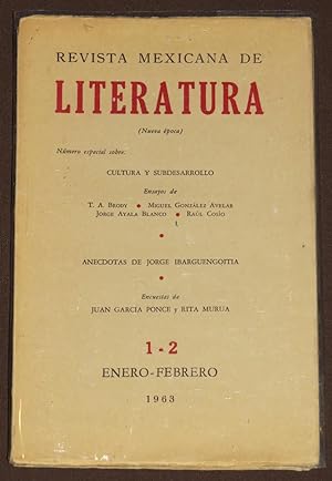 Revista Mexicana De Literatura. 1-2. Enero-Febrero 1963