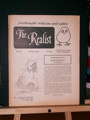 Image du vendeur pour The Realist #47 mis en vente par Tree Frog Fine Books and Graphic Arts