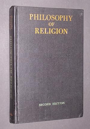 Seller image for Philosophy of Religion. A Book of Readings. [Edited by George L. Abernethy and Thomas A. Langford]. for sale by Antiquariat Kretzer