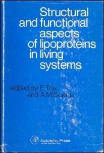 Seller image for STRUCTURAL AND FUNCTIONAL ASPECTS OF LIPOPROTEINS IN LIVING SYSTEMS for sale by 100POCKETS