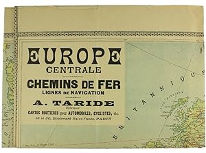 EUROPE CENTRALE. CHEMINS DE FER - LIGNES DE NAVIGATION.: