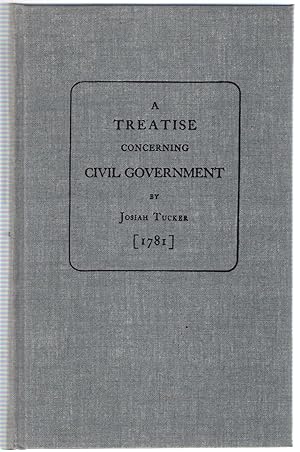 Imagen del vendedor de A Treatise Concerning Civil Government a la venta por Michael Moons Bookshop, PBFA