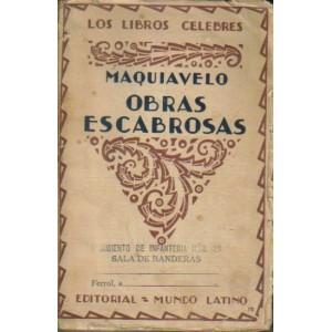 Seller image for Obras escabrosas. for sale by Librera Reciclaje
