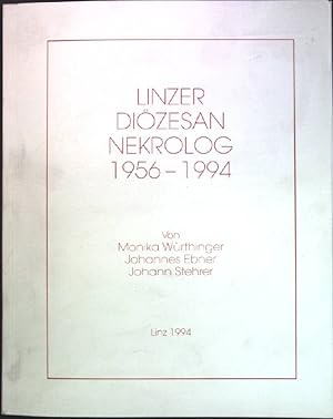 Bild des Verkufers fr Linzer Dizesan Nekrolog 1956-1994; Neues Archiv fr die Geschichte der Dizese Linz; zum Verkauf von books4less (Versandantiquariat Petra Gros GmbH & Co. KG)