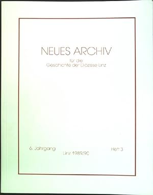 Seller image for Die Ehrendomherren von 1925 bis 1945; in: 6. Jg./Heft 3 Neues Archiv fr die Geschichte der Dizese Linz; for sale by books4less (Versandantiquariat Petra Gros GmbH & Co. KG)